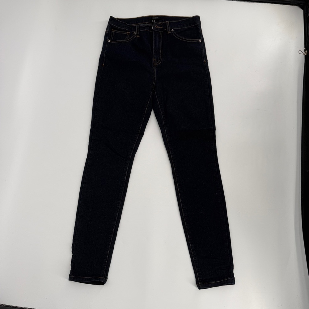 Forever 21 Midnight Blue Skinny Jeans Size 28 Women’s